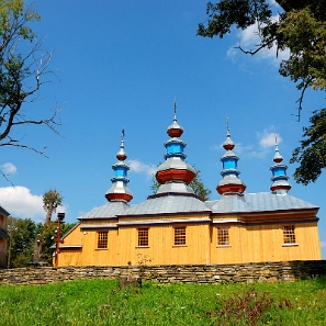 komancza2010c Komańcza, cerkiew prawosławna, stan na 08.2010 (foto: P. Szechyński)