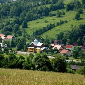 komancza2019b Komańcza, cerkiew greckokatolicka, czerwiec 2019 (foto: P. Szechyński)