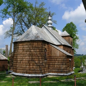 Obraz 028 Stefkowa, cerkiew greckokatolicka pw. św.Paraskewii, ob. kościół rzymskokatolicki (foto: P. Olejnik)